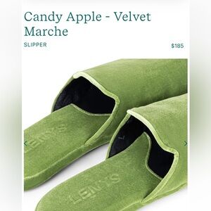 Candy Apple - Velvet Marche SLIPPER